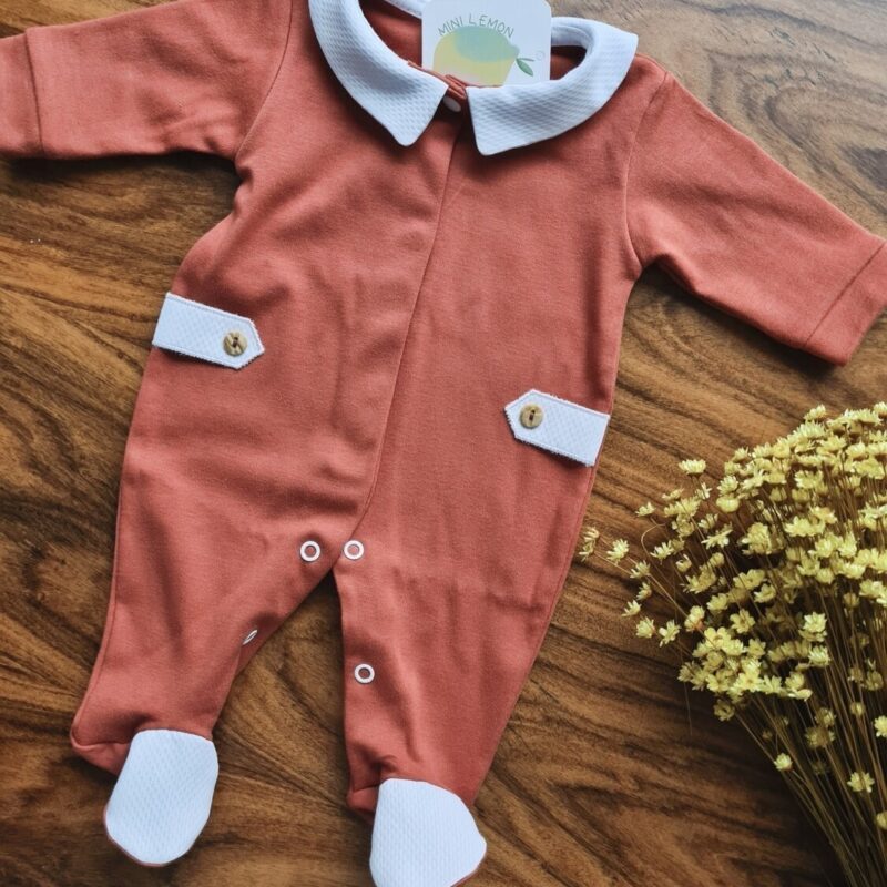Babygrow Rainbow Terracota