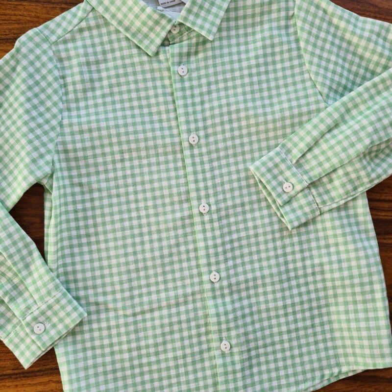 Camisa vichy - Verde