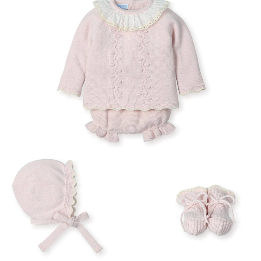 Conjunto Quartz Rosa bebé