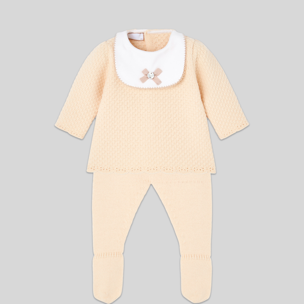 Conjunto Mel renda Amarelo