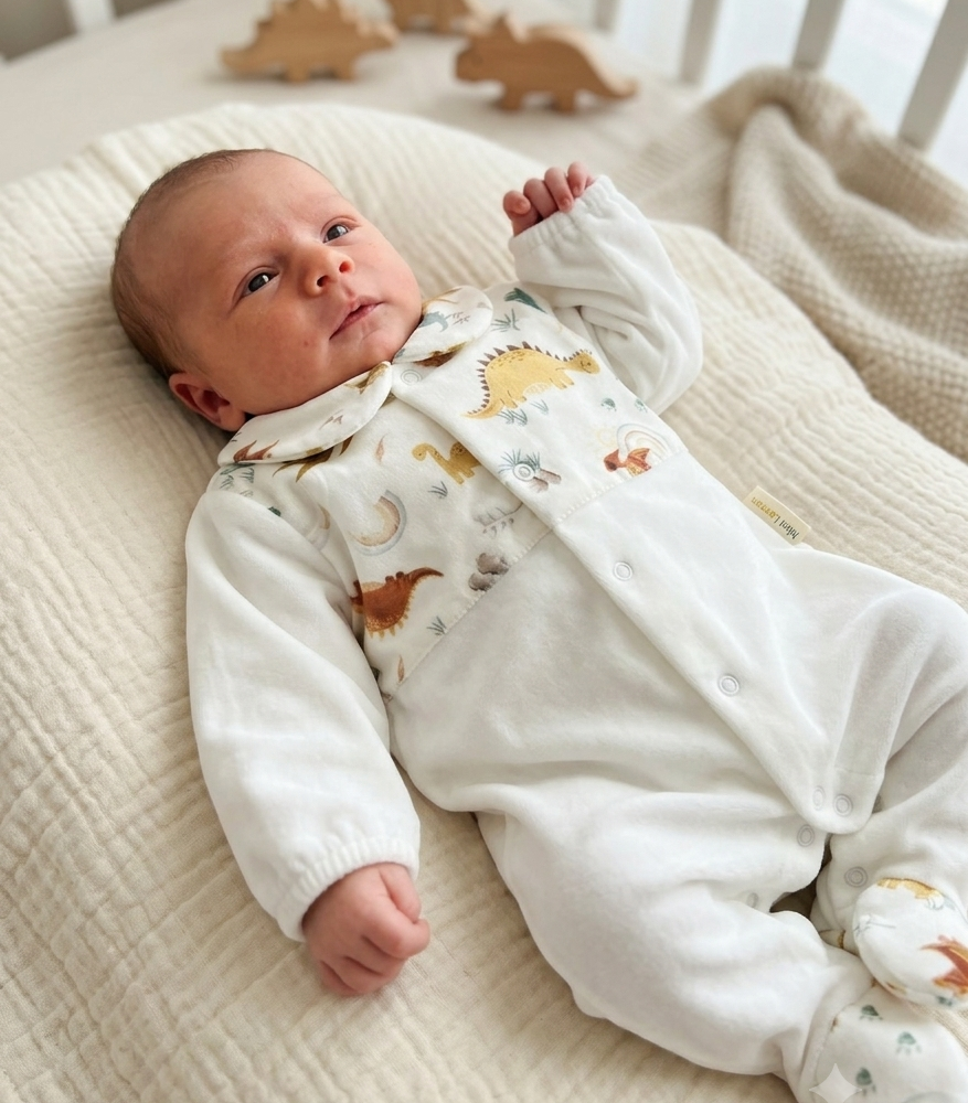Babygrow Dino Pérola